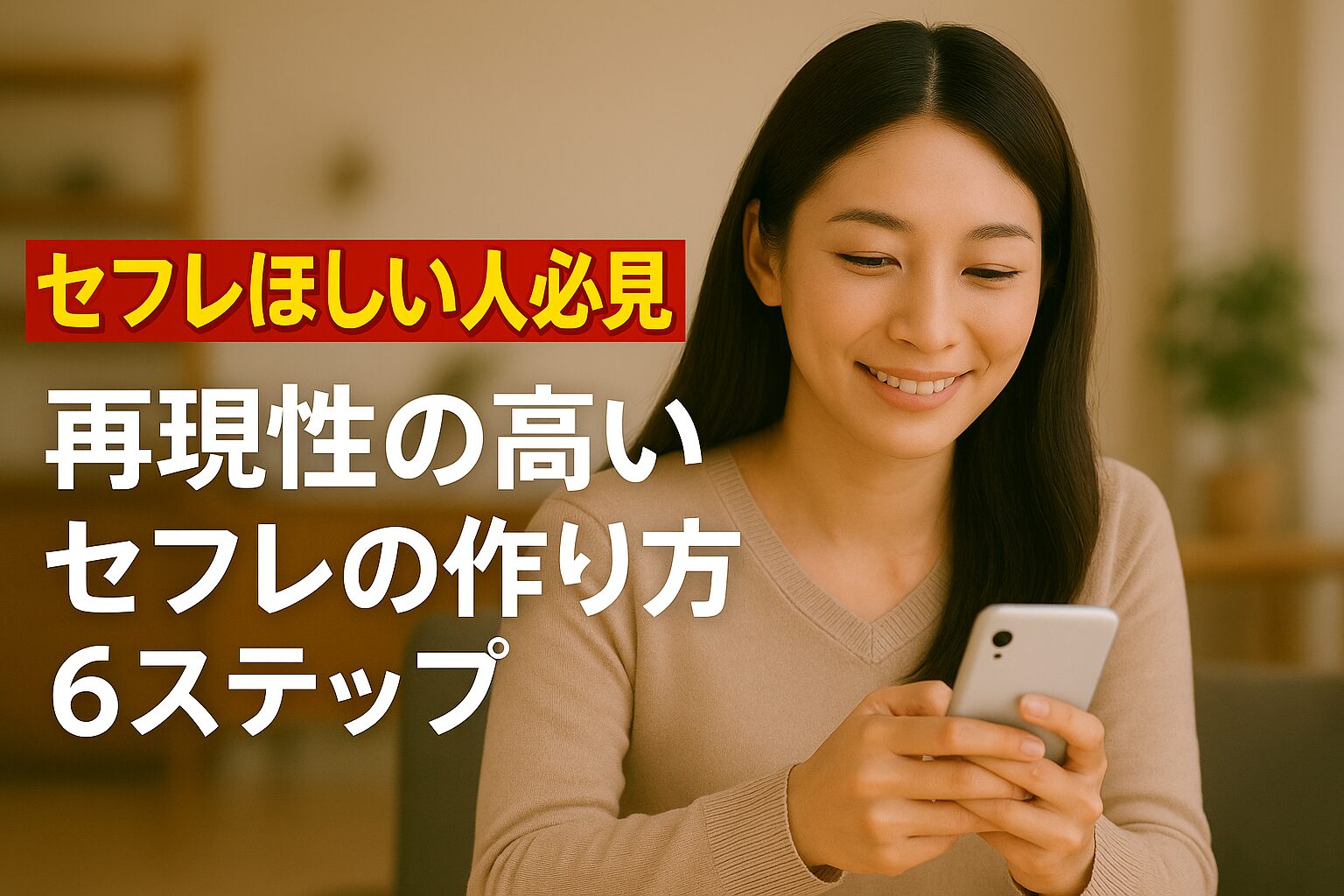 セフレほしい人必見！再現性の高いセフレの作り方6ステップ